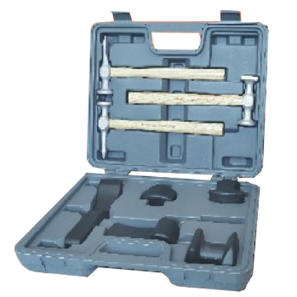 KIT DE MARTILLOS Y TASES PARA ALUMINIO
